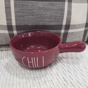 Rae Dunn "Chili" Maroon Bowl With Handle Collection